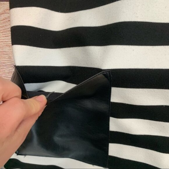 Club Monaco Haley Striped Shift Dress Size 6 - Picture 4 of 10